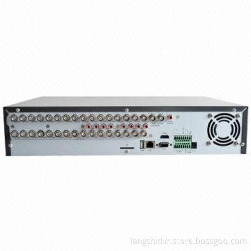 32CH H.264 DVR Recorder with 3G and Wi-Fi, HDMI Output, 16CH Audio Inputs for CCTV Security